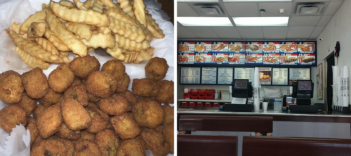 AJ Fish And Wings Menu
