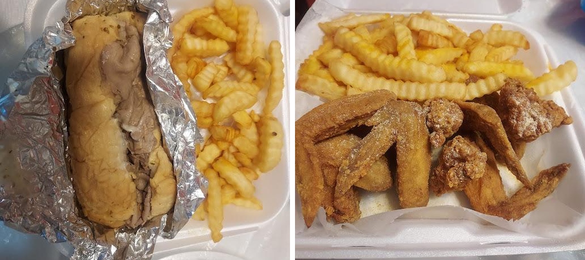 AJ Fish And Wings Menu