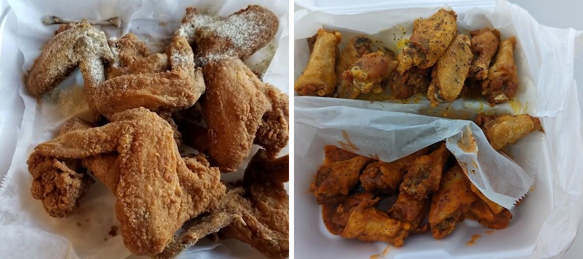 AJ Fish And Wings Menu