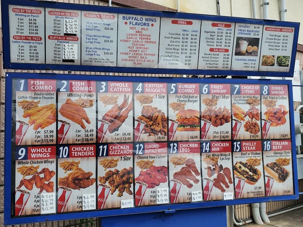AJ Fish And Wings Menu image 1