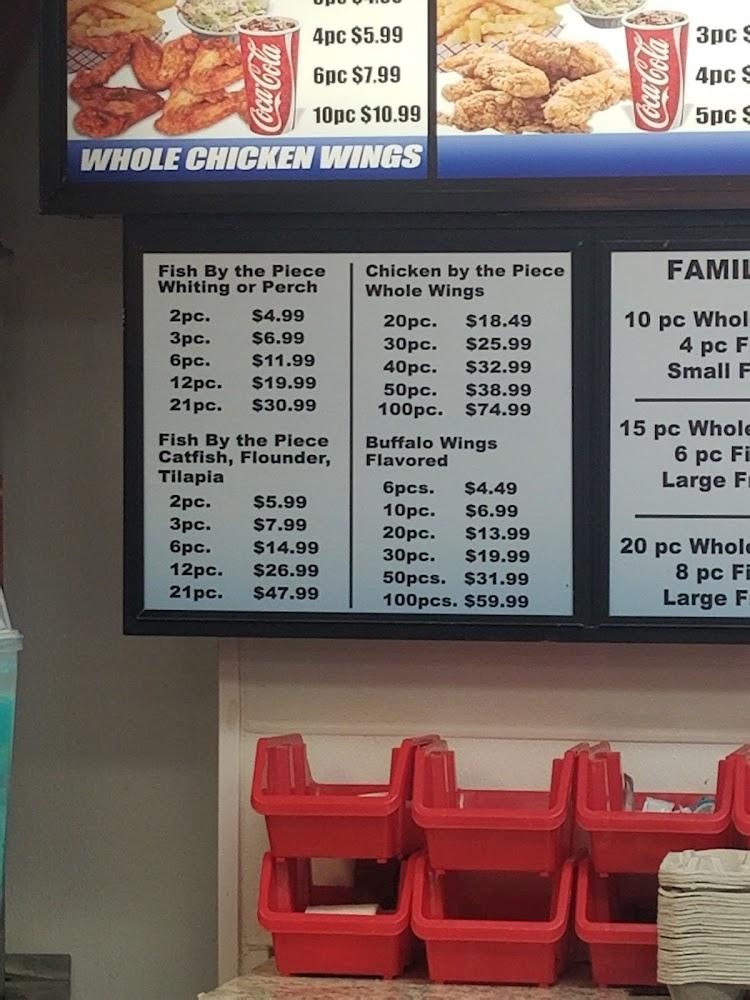 AJ Fish And Wings Menu image 4